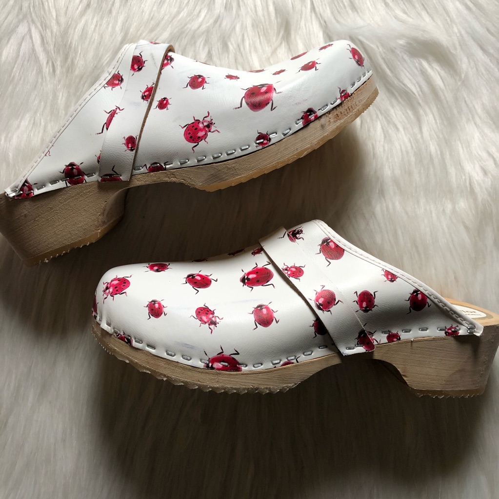 Bramhults Tratifflor Ladybug Woodn Swedish Clog-41